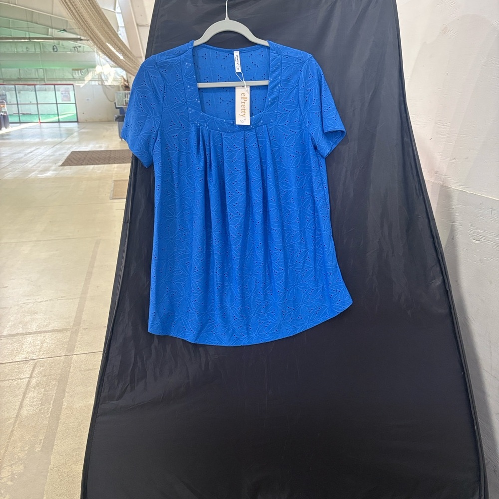 ePretty Vibrant Blue Women's Blouse
